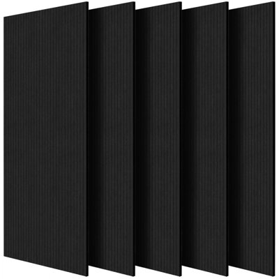 Panneaux muraux acoustique 47,2 x 23,6 x 0,4 pouces auto-adhésif