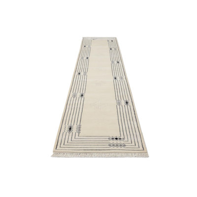 13 Ft Runner Philip Ivory Rug