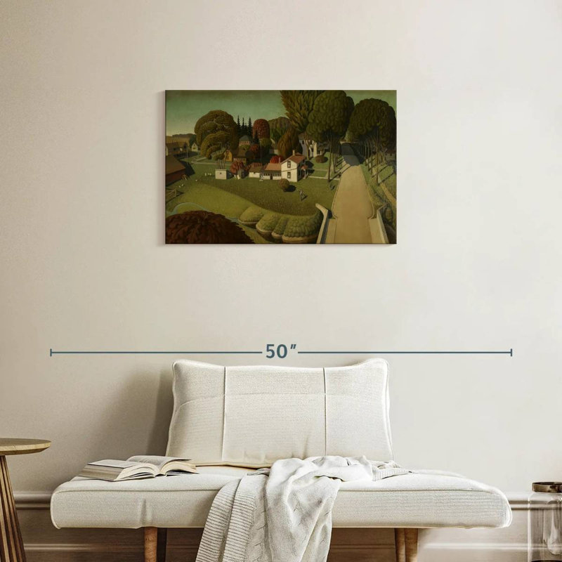 Alvord The Birthplace Of Herbert Hoover, 20" H x 30" W