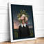 Floral Portrait Botanical - Framed Print-1027773451-1027773449