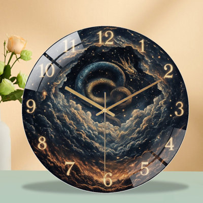 Horloge murale avec horloge murale 12 po