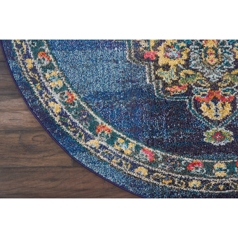 Oriental Area Rug, Round 160cm