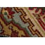 Tapis de couloir unique en coton 10 pi 0 po x 2 pi 6 po bleu marine et bleus
