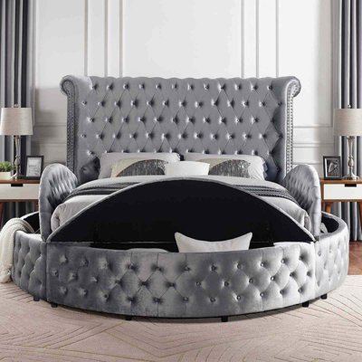 Glam Queen Size Bed