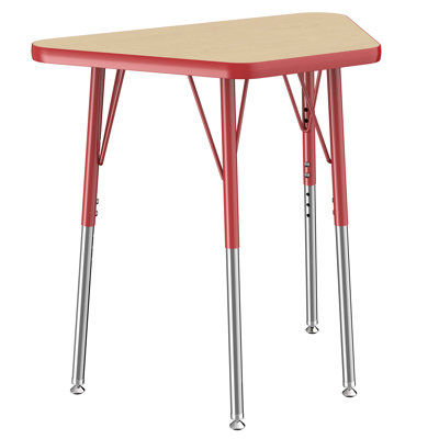 Trapezoid T-Mold Adjustable Height Activity Table