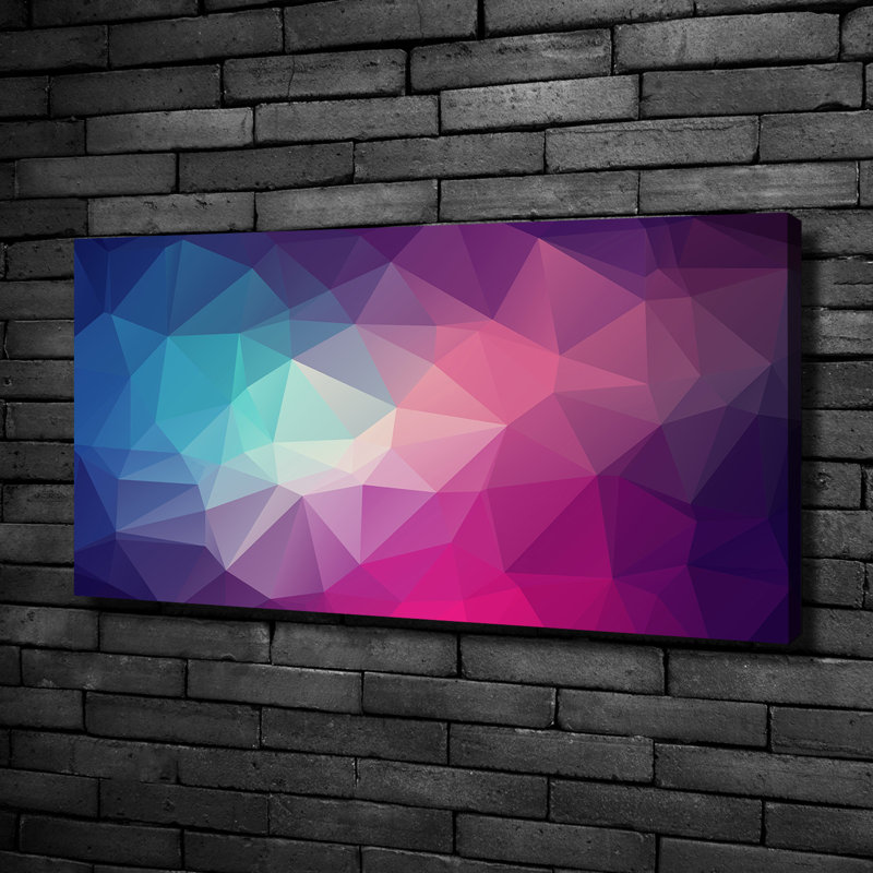 Abstraction Background - Wrapped Canvas Print