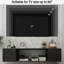 Support mural flottant pour téléviseur, console de télévision