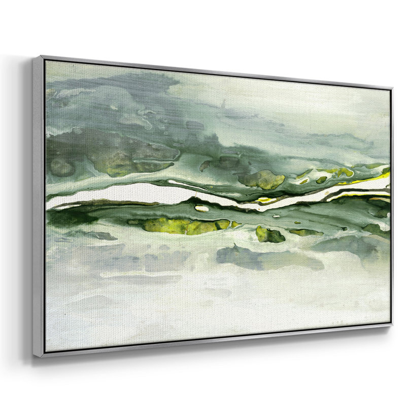 «It's About Time I», reproduction d'art sur toile, H 17 po x l 25 po x P 2 po, Argent