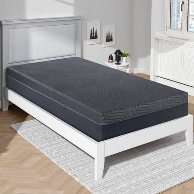11-Inch Green Tea Gel-Infused Memory Foam Mattress in a Box - Cooling Support, Pressure Relief & Easy Setup - Twin/Full/Queen/King/Cal King