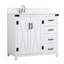 Ensemble de meuble-lavabo simple 36 po Slayton-1961482744