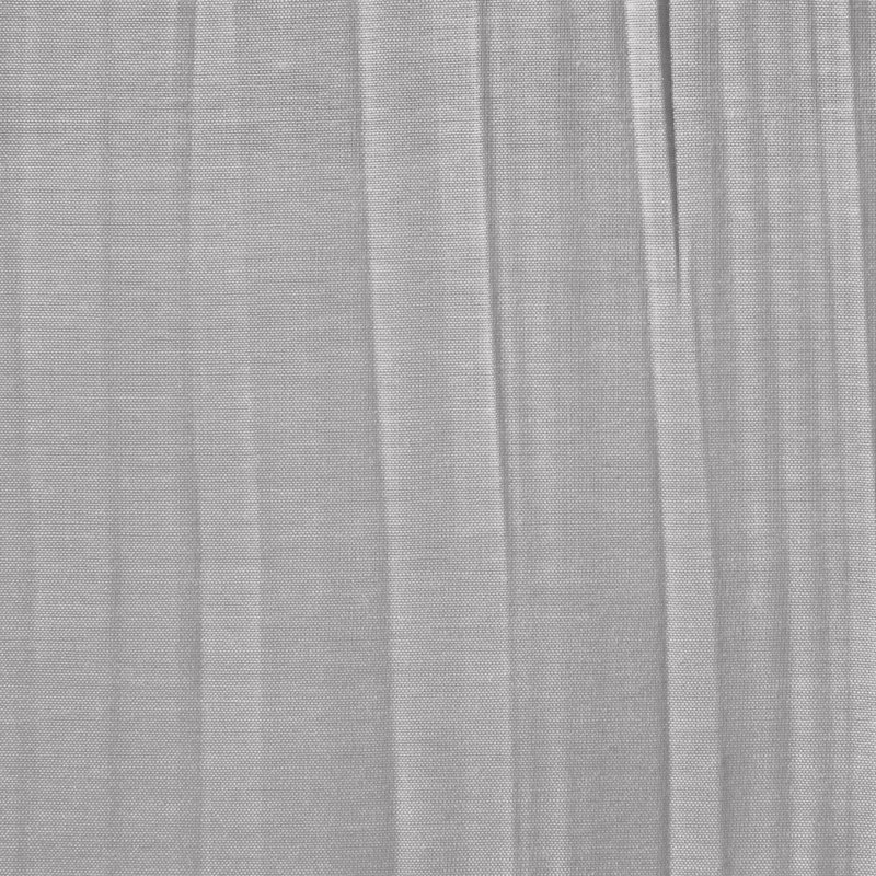 Mercuri Semi Sheer Single Curtain Panel, Gray, 52"W x 84"L