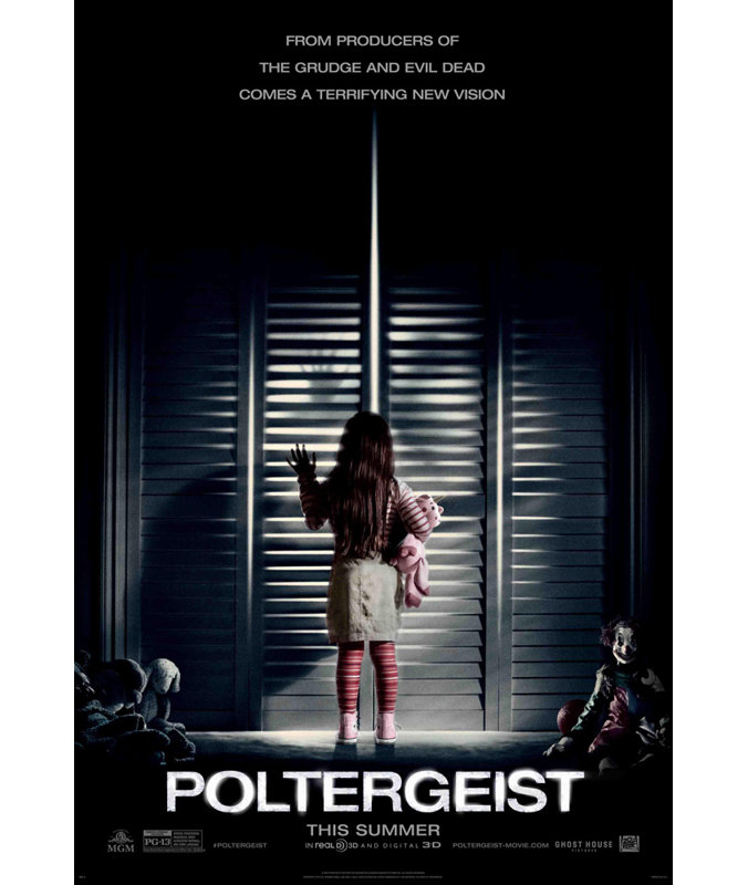 Poltergeist, 18" H x 12" W