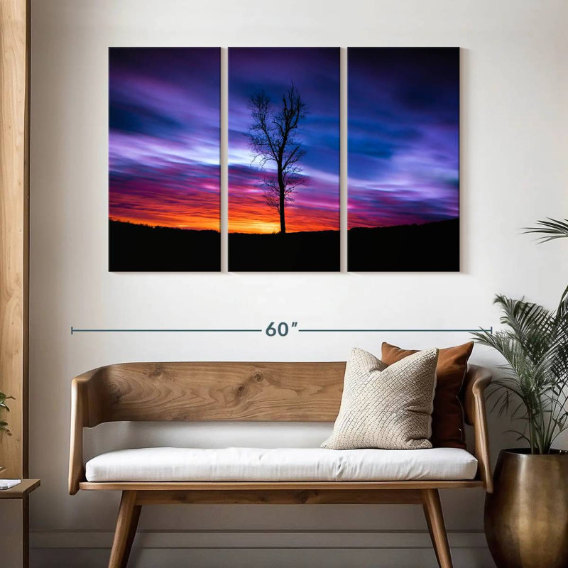Alvord Lonely Sunset, H 32 po x l 50 po