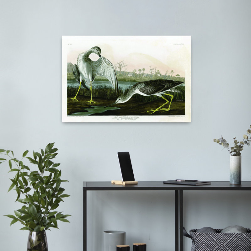 «Tell-Tale», art abstrait de paysage côtier, H 16 po x l 24 po