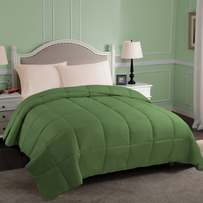 Édredon en duvet synthétique réversible toutes saisons - Housse de couette en microfibre moelleuse