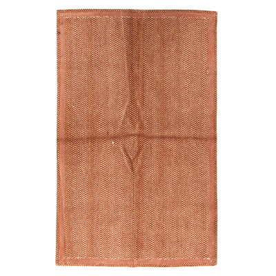 Tapis rectangulaire tissé à plat