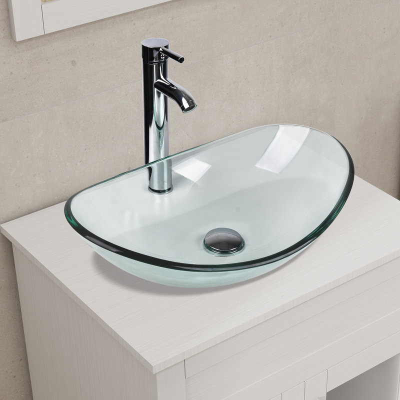 24'' Single Bathroom Vanity with Plastic Top