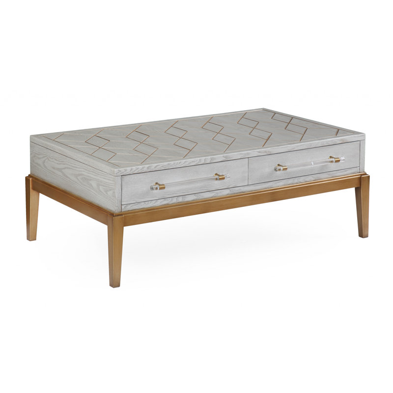 Perrine Single Coffee Table, Gray