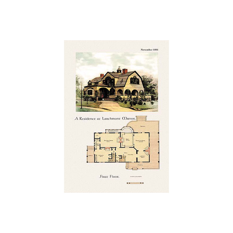 «A Residence at Larchmont Manor», impression