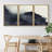 Triptych Faded Gradient Zen Ink Dots Abstract Framed Canvas Art 3 Pieces Painting Print Wall Decor-981604792-1027581956