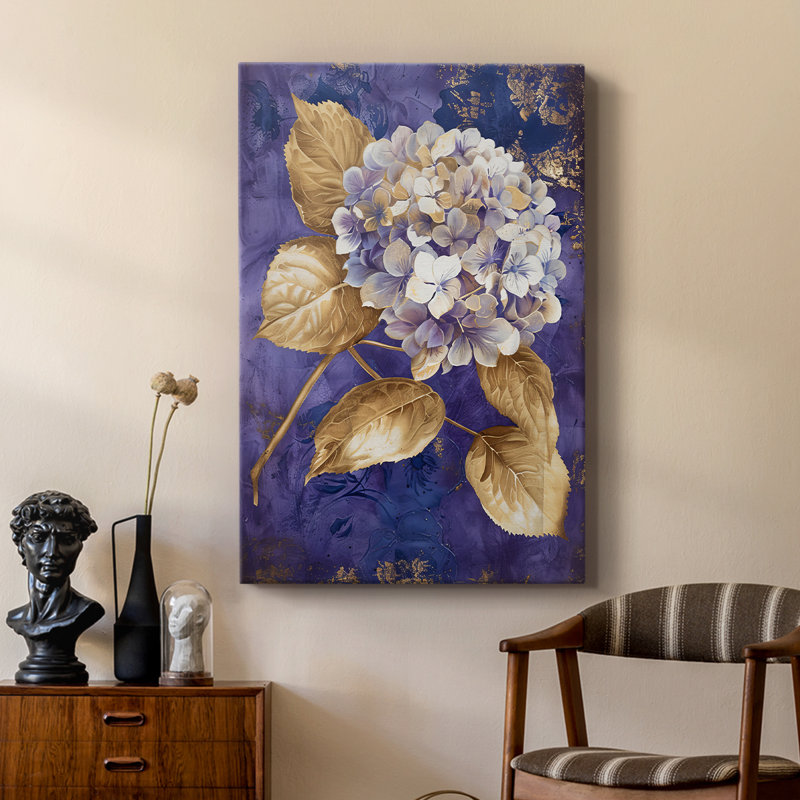 FLORAL Series CCXIV - Gallery Cavas, H 48 po x l 32 po