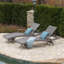 Patio Wicker Chaise Lounge