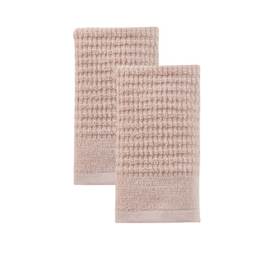 Earline 2-Piece Turkish Cotton Hand Towel Set