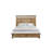 Panel Bed w/ Bench - Caramel Finish-1641878545