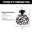 Dylaney Semi Flush Mount-1002649284