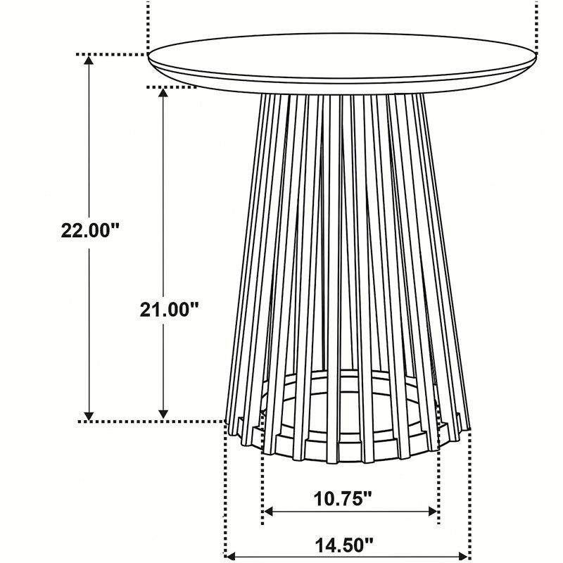 Table de bout Diana