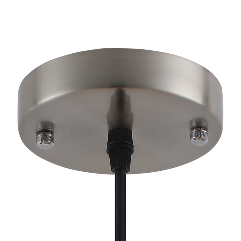 3 - Light 11.81'' Dome Pendant for Kitchen Island Modern Pendant Lighting Fixtures , Silver