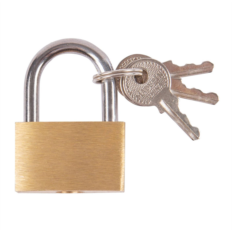 Padlock, 8 H x 10 W x 2 D cm