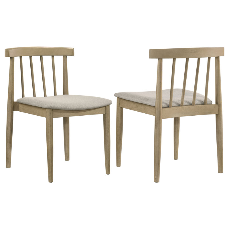 Chaise d'appoint de salle à manger Cullen, Chêne naturel