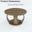 Pedestal Coffee Table