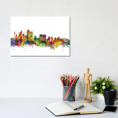 Sydney, Australia Skyline by Michael Tompsett - Wrapped Canvas Gallery-Wrapped Canvas Giclée
