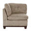 Canapé modulaire en tissu Camel Chenille