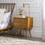 Solid Wood Bedside Table-1409737466