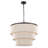 24" 5-Light Tiered Rope Drum Chandelier-393729667