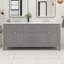 Nayson 72'' Double Sink Freestanding Bathroom Vanity with Engineered Stone Top-1662355042