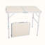 Petite table pliante d'extérieur (table incluse seulement)