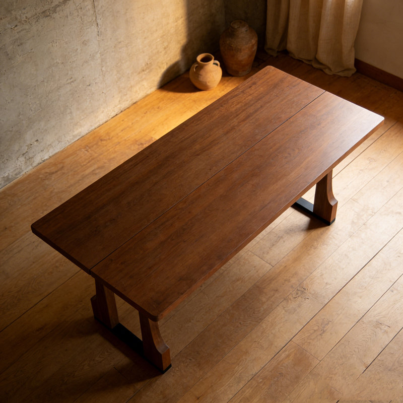 63" Rectangular Dining Table, Walnut