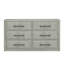 Commode 6 tiroirs Izzabell Chasteen