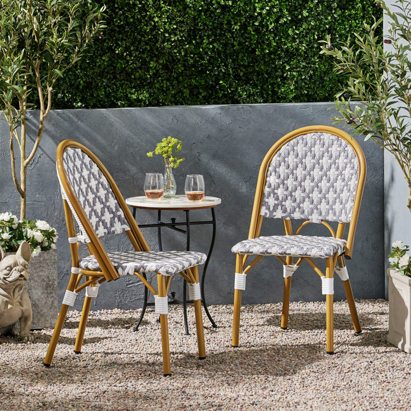 Tabouret d'extérieur 17,55 po Aastha