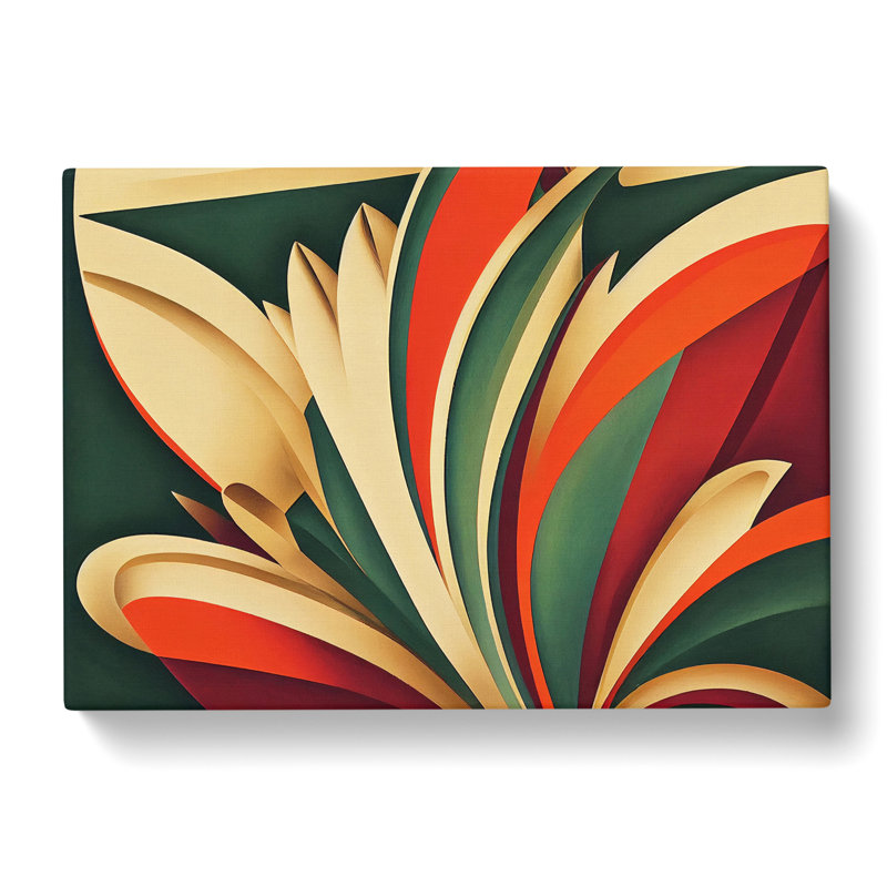 Adorable Flowers Deco - Wrapped Canvas