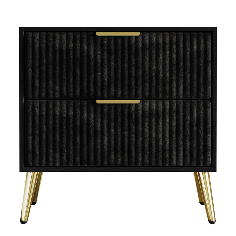 Jacque 2 Drawer Nightstand