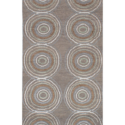 Fjoralba One-of-a-Kind 5'2" X 8' 2010s Area Rug in Dark Gray