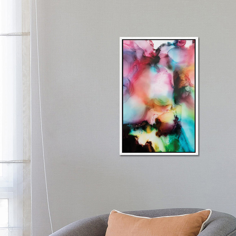 Venus by LouLouArtStudio - Painting on Canvas, 66.04 cm H x 45.72 cm W, White Floater Frame