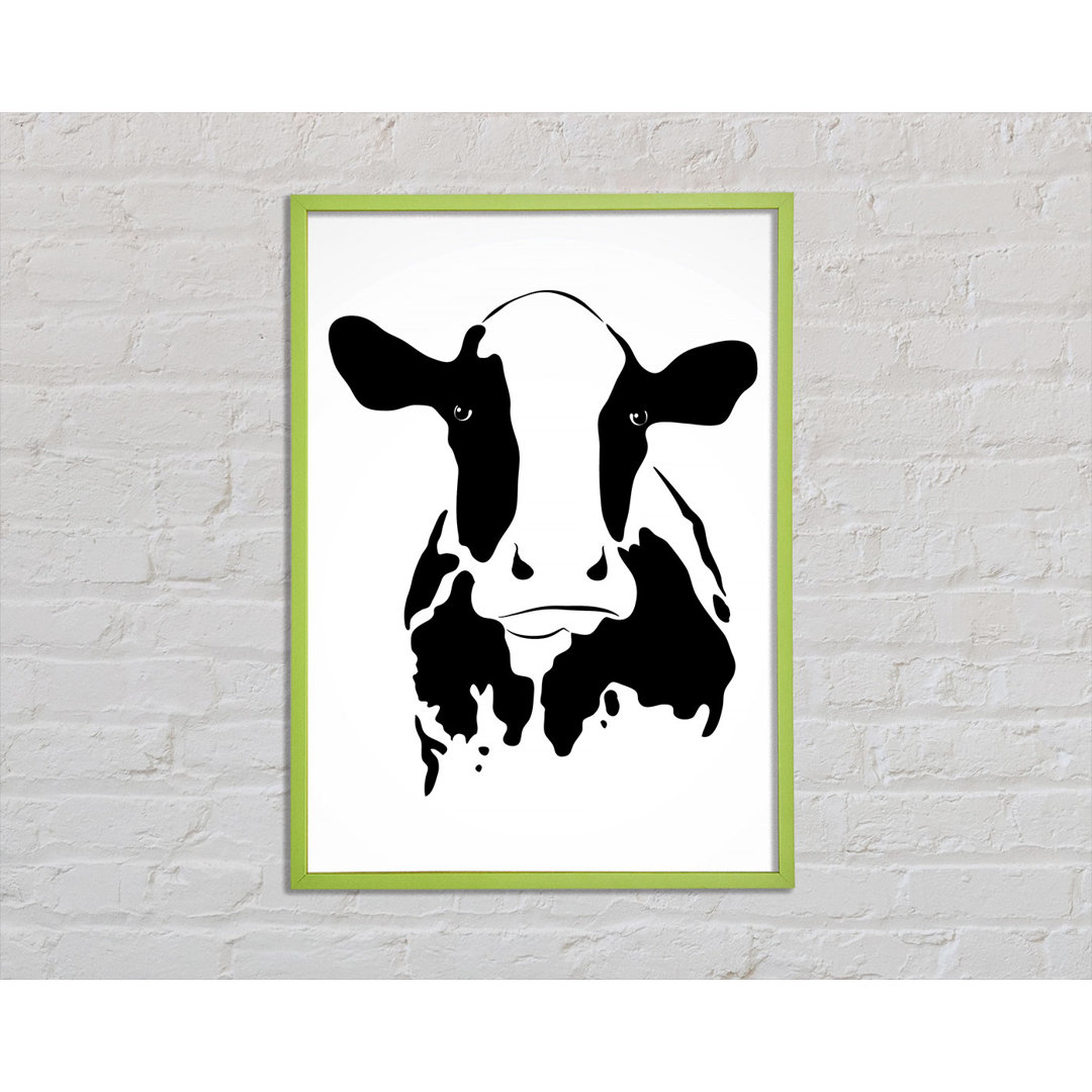 Here's Looking At You Cow - Einzelner Bilderrahmen Kunstdrucke