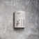 Ninamarie Ceramic Outdoor Wall Light, LED Bulb Included