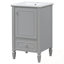 Meuble-lavabo de salle de bain avec lavabo en céramique, armoire de rangement et tiroirs-516208594